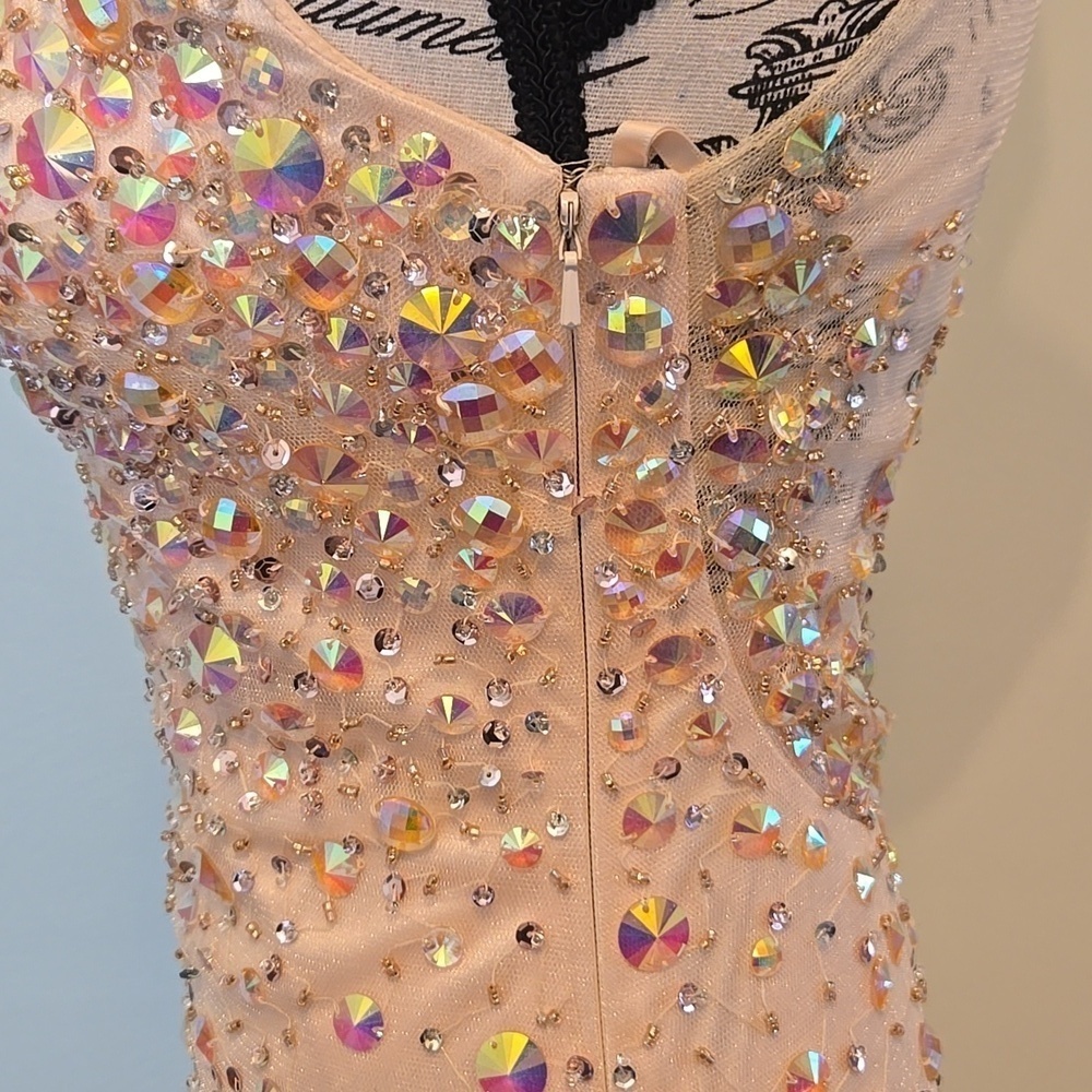 Beaded Prom Dress - Picture 6 of 8